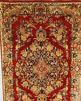 SAROGH,PERSIEN CA.197 X 128 CM. FLOR WOLLE