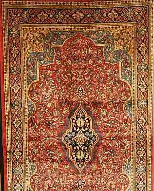 SAROGH,PERSIEN CA.229 X 129 CM. FLOR WOLLE