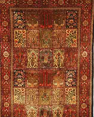 SAROGH,PERSIEN CA.208 X 140 CM. FLOR WOLLE