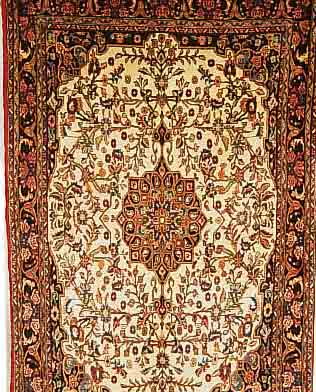 BIDJAR,PERSIEN CA.200 X 130 CM. FLOR WOLLE