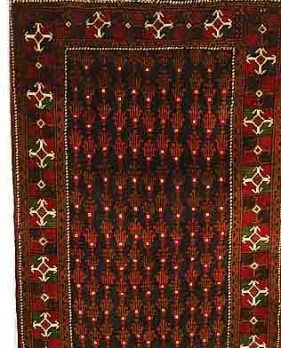 BELUTSCH,PERSIEN CA.225 X 113 CM. WOLLE AUF WOLLE