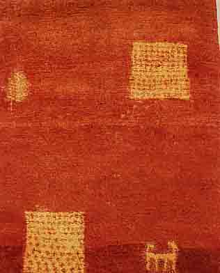 GABBEH,PERSIEN CA.115 X 83 CM. WOLLE AUF WOLLE