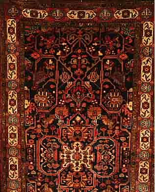 NAHAWAND,PERSIEN CA.300 X 158 CM. FLOR WOLLE.