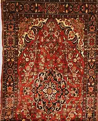BORCHELU,PERSIEN CA.282 X 158 CM. FLOR WOLLE.
