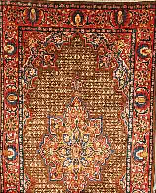 KOLIAI,PERSIEN CA.297 X 157 CM. FLOR WOLLE.