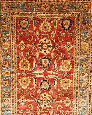 SIGLAR,AFGHANISTAN CA.230 X 153 CM. FLOR WOLLE.