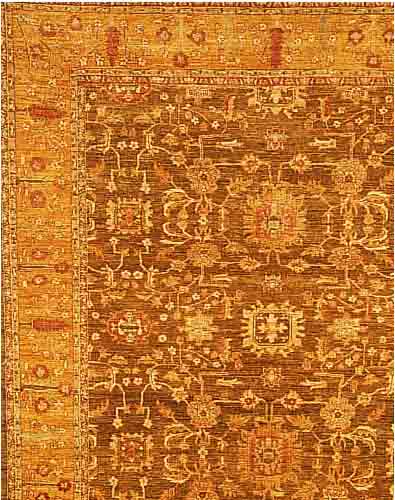 SIGLAR,AFGHANISTAN CA.295 X 249 CM. FLOR WOLLE PFLANZENFARBEN.