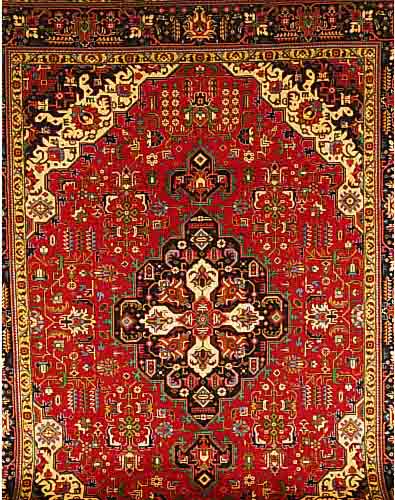TäBRIZ,PERSIEN CA 340 X 245 CM. FLOR WOLLE.
