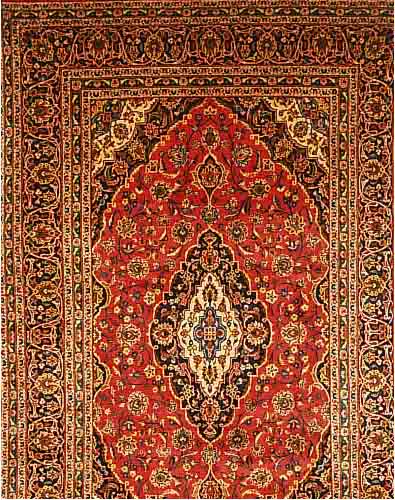 KESCHAN,PERSIEN CA.300 X 200 CM. FLOR WOLLE.
