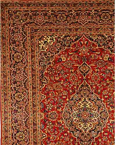KESCHAN,PERSIEN CA.350 X 262 CM. FLOR WOLLE