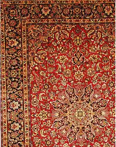 NADJAFABAD,PERSIEN CA.350 X 238 CM. FLOR WOLLE.