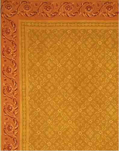 AUBUSSON STIL CA.305 X 244 CM. AUFWENDIGE HANDARBEIT.