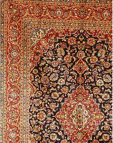 KESCHAN,PERSIEN CA.405 X 285 CM. FLOR WOLLE
