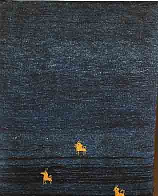 GABBEH,PERSIEN CA.182 X 90 CM. WOLLE AUF WOLLE