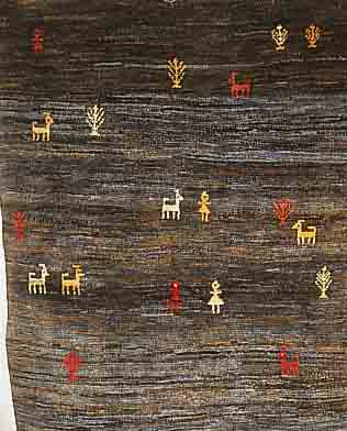 GABBEH,PERSIEN CA.149 X 103 CM. WOLLE AUF WOLLE