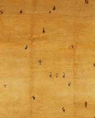 GABBEH,PERSIEN CA.312 X 256 CM. WOLLE AUF WOLLE