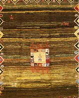 GABBEH,PERSIEN CA.344 X 271 CM. WOLLE AUF WOLLE