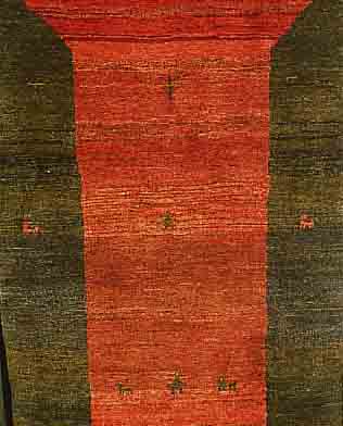 GABBEH,PERSIEN CA.182 X 125 CM. WOLLE AUF WOLLE