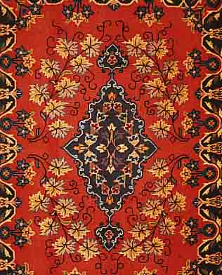 KESCHAN,PERSIEN CA 101 X 71 CM. FLOR WOLLE.
