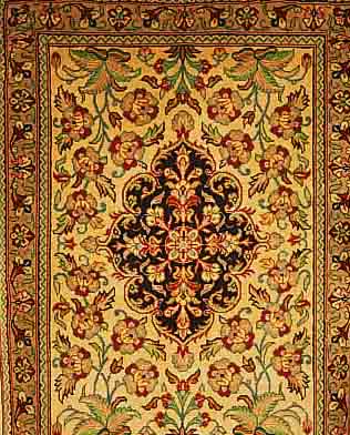 SAROGH,PERSIEN CA 93 X 69 CM. FLOR WOLLE.