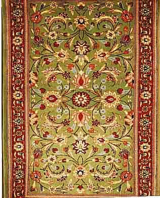 SAROGH,PERSIEN CA 119 X 79 CM. FLOR WOLLE.