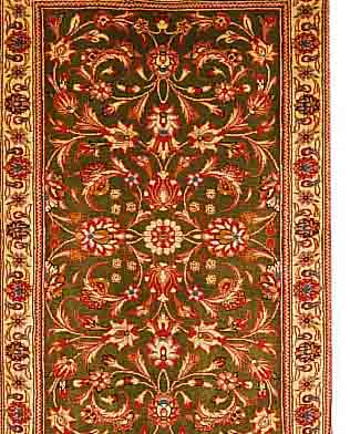 SAROGH,PERSIEN CA 117 X 75 CM. FLOR WOLLE.