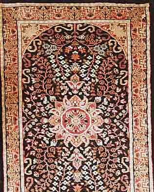 JAPUR,INDIEN CA 99 X 60 CM. FLOR SEIDIG