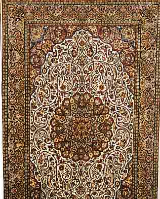 KASCHMIR SEIDE,INDIEN CA 186 X 120 CM. FLOR REINE NATURSEIDE.