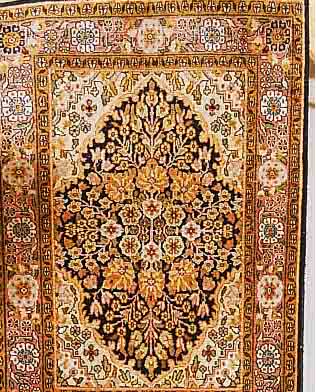 KASCHMIR SEIDE.CA 89 X 69 CM. FLOR NATURSEIDE