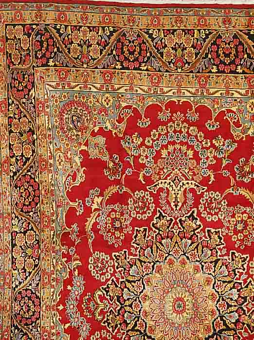 KERMAN,PERSIEN CA 475 X 303 CM. FLOR WOLLE.
