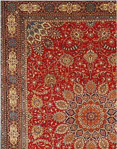 SAROGH,PERSIEN CA 385 X 291 CM. FLOR WOLLE.
