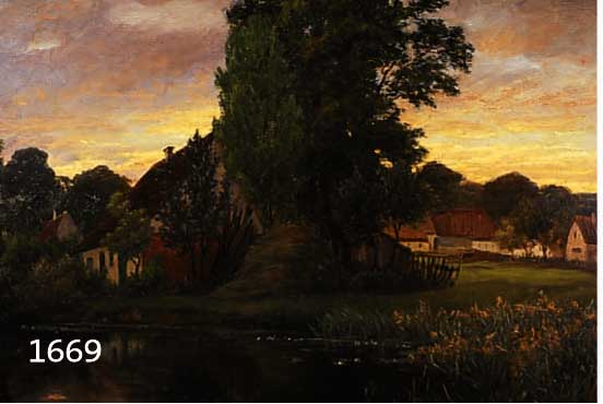 FREYTAG-LOFREYTAG-LORINGHOVEN, MATHILDE V., 1860 KOPENHAGEN - 1941 WEIMAR, WAR SCHÜLERIN VON STRYOWSKY IN DANZIG UND VON KARL BUCHHOLZ, LEOPOLD ...