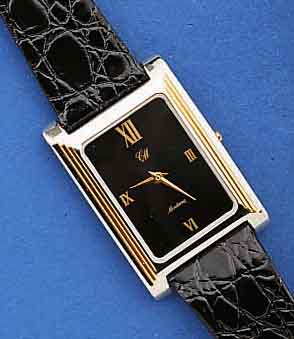 KONVOLUT: 10 DESIGNERARMBANDUHREN, UNGETR. LAGERW. 1990-1995, TEILW. GEH. QUAL. (1X REGENT, 2X CM, 2X OSCO, 5X EMES), ALLE LEDER- B., MINERALGL., ...