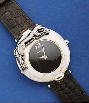 KONVOLUT: 6 DESIGNERARMBANDUHREN, UNGETR. LAGERW. UM 1990-1996, ALLE HIGH-TECH-QUARTZW. M. ANALOGANZ., LEDERB., 2X CM/MONTANA, 2X REGENT (DAVON 1X ...