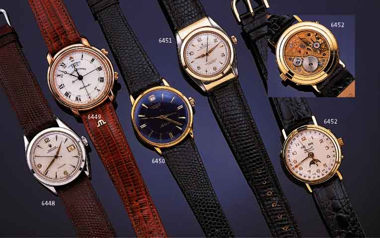 MAURICE MAURICE LACROIX ARMBANDWECKER AUTOMATIK, SCHWEIZ 1991, METALL ROTVERG., BEIDS. MINERAL- VERGL., BODEN GEDR., KONTRASTZIFFERBL., TAG U. ...