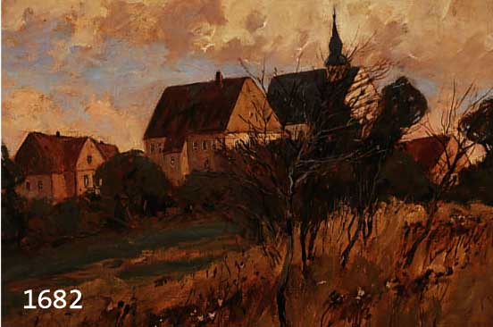 ACHERMANN,ACHERMANN, OTTO, 1872 BERLIN - 1953, LERNTE ZUERST IM ATELIER DES MARINEMALERS PROF. H. ESCHKE IN BERLIN UND LIESS SICH SPÄTER IN ...