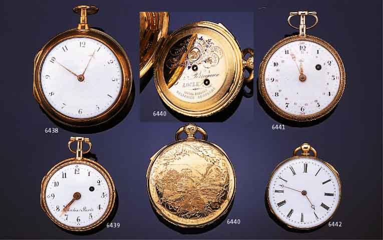 HENRI PERRIGAUX HENRI PERRIGAUX LE LOCLE 1/4-STUNDENREPETI- TION, SCHWEIZ/FRANKREICH UM 1830, 1/4-STD.- REPETITION, SCHWERES GG 750/000-GEH., RAND ...