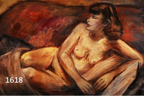 JOHANNJOHANNSEN, EINAR, 1893 KOPENHAGEN - 1965, STUDIERTE ZUERST IN KOPENHAGEN UND DANN AB 1926 IN PARIS, WERKE U. A. IM LANDESMUSEUM BORNHOLM, ...