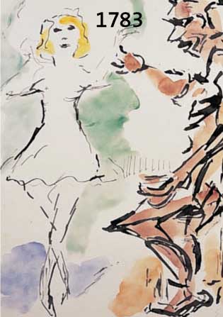 KRANTZ, ERNSKRANTZ, ERNST, 1889 BARTENSTEIN/OSTPREUSSEN - 1954 BERLIN, WAR AB 1910 SCHÜLER DES LOVIS CORINTH IN BERLIN, STELLTE DORT MIT DER ...