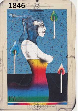 WUNWUNDERLICH, PAUL, GEB. 1927, FARBLITHOGRAPHIE AUS: DIE KUNST DER GRAFIK, HANDSIGNIERT, NUM. 8245/1000, CA. 25 X 17 CM