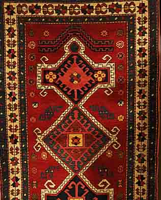 KAKARS,TÜRKAI.CA 171 X 102 CM. .EHZ 2-3. CA 20 JAHRE.WOLLE/WOLLE.