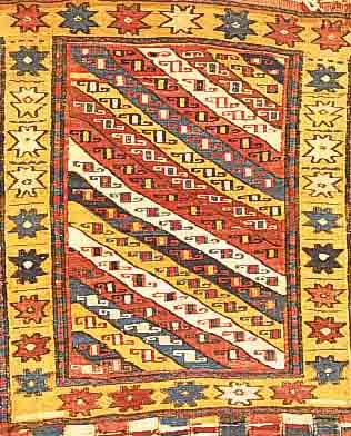 DADAGHESTAN SUMAGH.CA 60 X 48 CM. .EHZ 2 UM 1925.TASCHENFRONT.
