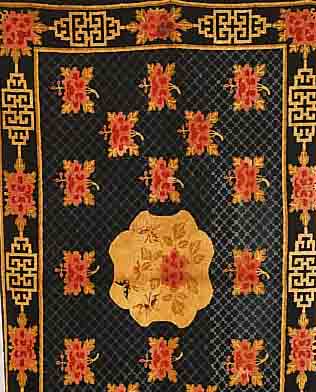 PAO TOW, CHINA, 200 X 126CM, EHZ 3 FLOR WOLLE, UM 1900