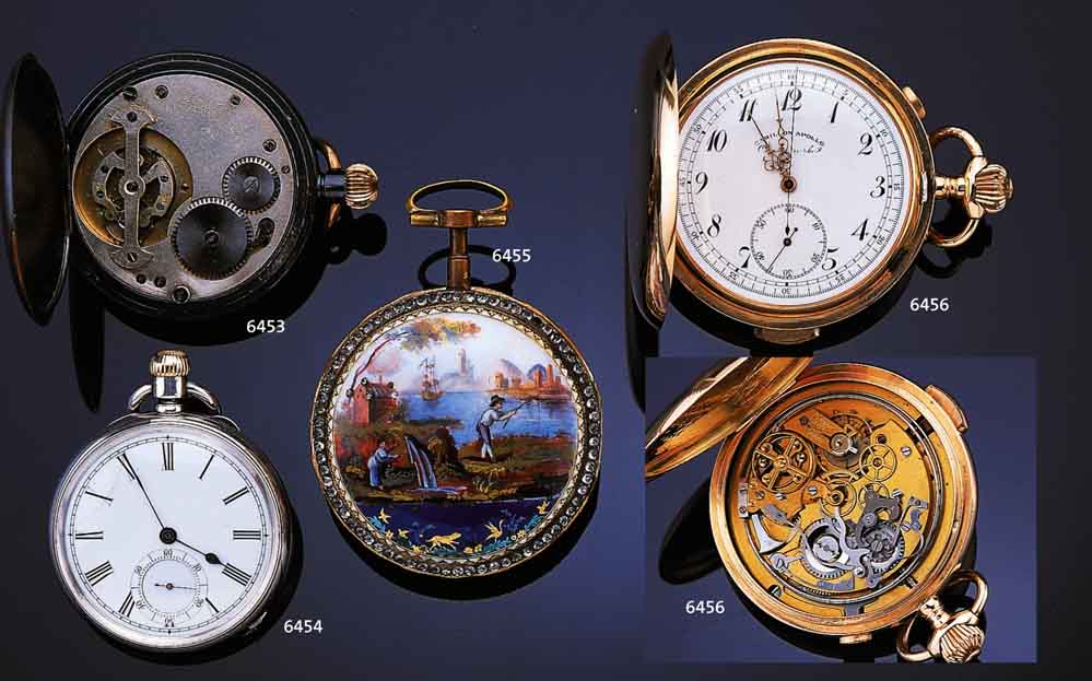 CARILLON ACARILLON A POLLO HERRENTASCHENUHR SAVONETTE, MIT 1/4-STD.-REPETITION U. CHRONOGRAPHENFKT. (OHNE ADDITIONSZÄHLER), 3-FACH SCHLAG M. 2 ...