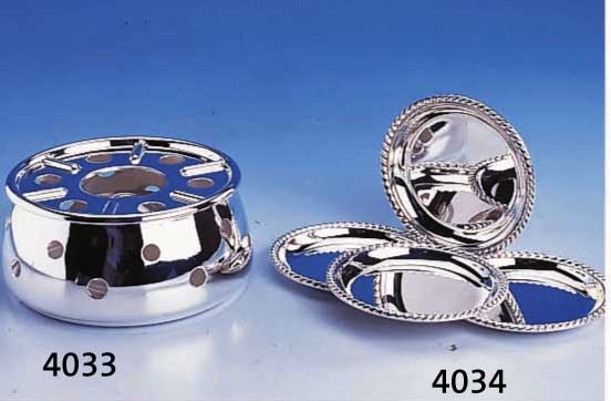 STÖVCHEN, 925ER SILBER, SCHWÄBISCH GMÜND, FIRMA GAYER & KRAUS, D. CA. 11 CM, CA. 195G