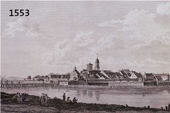 KONVOLUT VOKONVOLUT VON 3 BLATT MIT ANSICHTEN VON LIN- DAU, 1.) SELTENER KUPFERSTICH V. PERGINON, CA. 1850,, VUE DE LA VILLE IMPERIALE DE LINDAU, ...