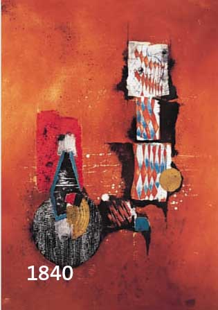 FRIFRIEDLÄNDER, JOHNNY, 1912-1992, FARBLITHOGRAPHIE, HANDSIGNIERT, NUM. 85/95, CA. 76 X 57 CM, PP, U.GL., R.