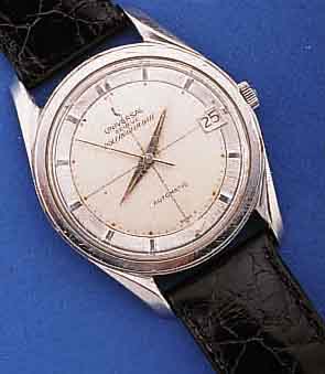 KONVOLUT: 2 HERRENARMBANDUHREN, SCHWEIZER PROD., BD. AUTOMATIK M. PLANETENROTOR, UM 1964 , 1X BUREN INTRAMATIK, KAL. 1321, 30 ST., EDELST., BOD. ...