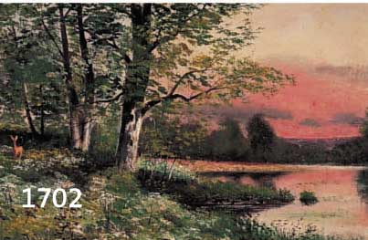 FEYFEY, CAL, DÜSSELDORF 1867-1930, BEZ. FRÜHLINGSMORGEN, SIGNIERT, DAT. 1906, ÖL/LWD., 26 X 34 CM