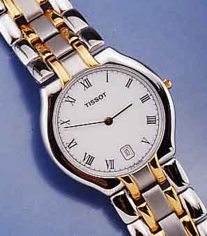 KONVOLUT: 2 TISSOT HERRENARMBANDUHREN, BD. UNGETR. LAGERWARE, SCHWEIZ UM 1999, BD. HIGH- TECH-QUARZTWERKE, 1 X SERIE STYLIST, ZENTRAL- SEK. U. ...